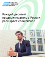 Каждый десятый предприниматель в России расширяет свой бизнес
