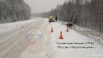 Под Череповцом машина ушла в кювет и перевернулась, водитель в больнице