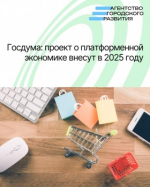 Госдума: проект о платформенной экономике внесут в 2025 году