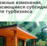 Важные изменения, касающиеся субсидий для турбизнеса - Агентство Городского Развития