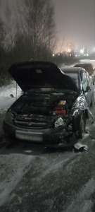 Девушка пострадала в лобовом ДТП в Череповце